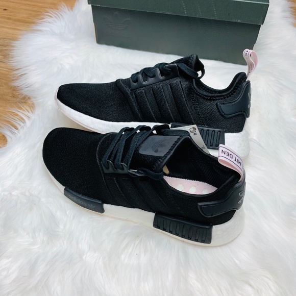 Adidas NMD R1 Core Black Orchid Tint - Picture 8 of 8